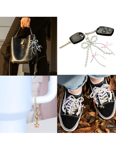 14 Encantos para Zapatos Multicolor - Personaliza Zapatillas y Bolsos