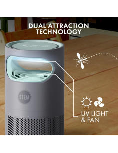 Trampa de Ventilador STEM con Luz UV y 5 Trampas de Pegamento 2