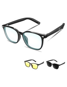 Gafas Inteligentes Bluetooth Piluyaa G05-T3 con Lentes Intercambiables