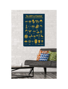 Póster de Pared Seinfeld ABCs Trends International 86.36x56.83cm 2