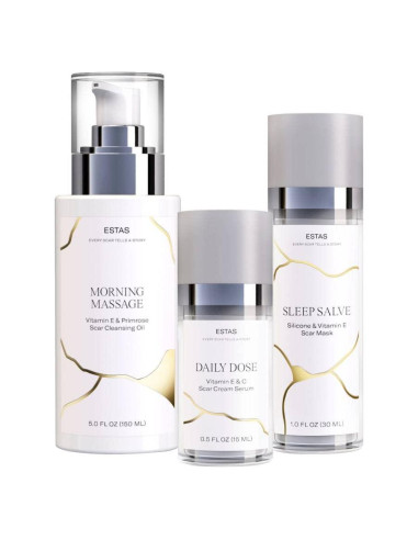 Set de Crema para Cicatrices ESTAS Beauty - 3 Productos Efectivos