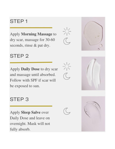 Set de Crema para Cicatrices ESTAS Beauty - 3 Productos Efectivos