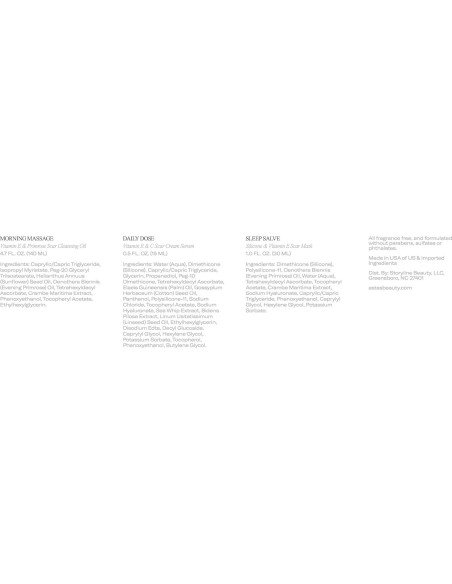 Set de Crema para Cicatrices ESTAS Beauty - 3 Productos Efectivos