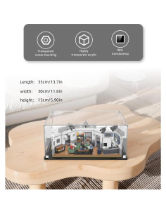 Caja de Exhibición Acrílica iCUANUTY para Lego Seinfeld 21328 2