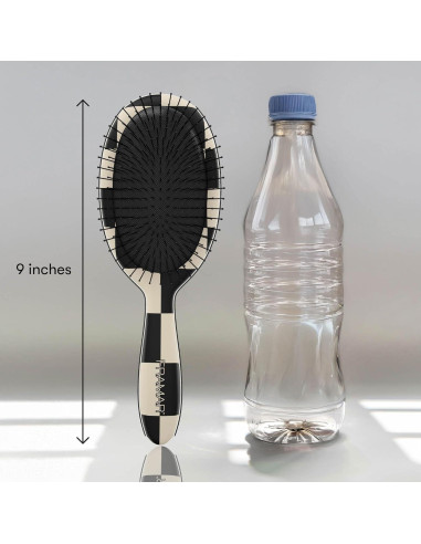 Cepillo Desenredante FRAMAR Cuadros - Para Cabello Húmedo y Seco