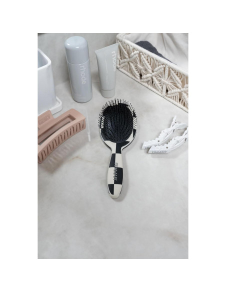 Cepillo Desenredante FRAMAR Cuadros - Para Cabello Húmedo y Seco