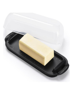 Plato para Mantequilla AONCO Hermético 245g con Tapa Negro