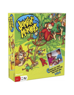 Juego de Habilidad Monos Saltarines Pressman - Catapulta 16 Monos