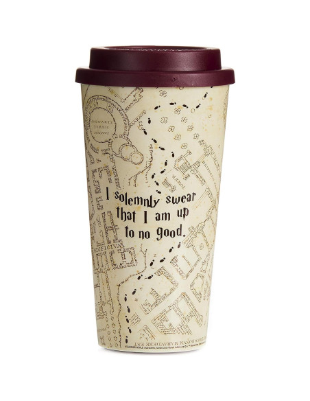 Taza de Viaje Paladone Harry Potter Mapa de Merodeadores 450ml Taza de Viaje Paladone Harry Potter Mapa de Merodeadores 450ml