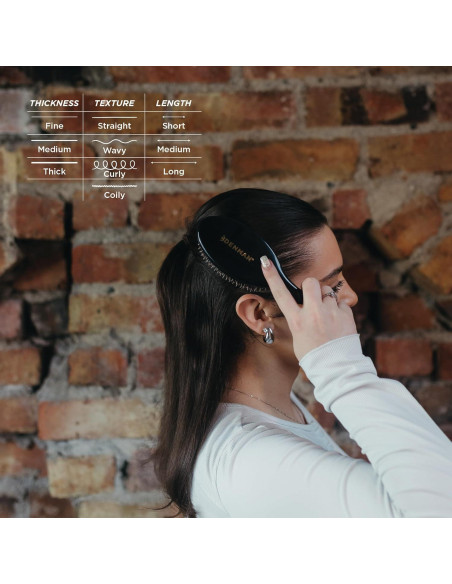 Cepillo Denman D81M de Cerdas Naturales - Suavizante y Brillo Cepillo Denman D81M de Cerdas Naturales - Suavizante y Brillo