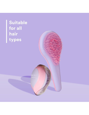 Set de Cepillos Desenredadores Michel Mercier - 2 Piezas para Cabello Fino