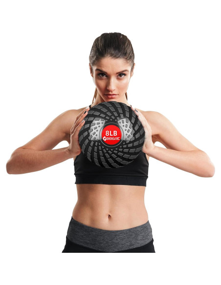 Slam Ball 3.63 kg GOOGIC Balón Medicinal para Ejercicio