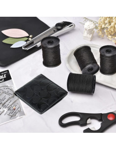 Kit de Hilo de Reparación de Tapicería Topus - 3 Rollos 64m y 7 Agujas 2