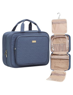 Bolsa de Aseo de Viaje NISHEL para Mujeres Azul Egeo 30.5x22.9cm