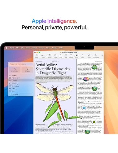 Apple MacBook Air 2025 13.6" M4 16GB 256GB SSD Medianoche con AppleCare+