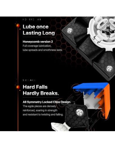 Cubo de Velocidad Magnético GAN 356 M Lite 3x3 Ajustable