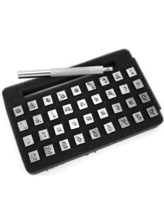 Juego de Herramientas de Estampado en Cuero Yoption 37 Piezas 2