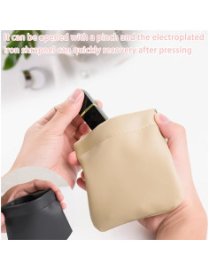 4 Piezas Bolsa Cosmética Impermeable CANIPHA Pequeña 2