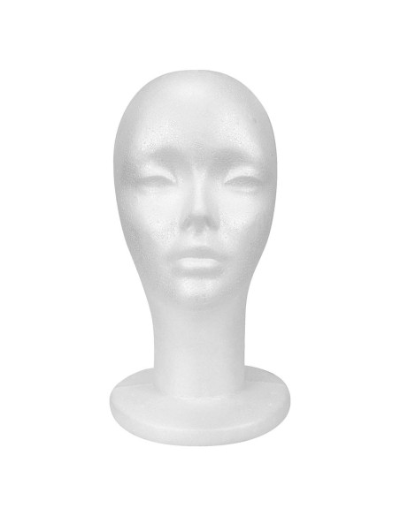 Cabeza de Maniquí de Estireno Glam21USA 29 cm para Pelucas Cabeza de Maniquí de Estireno Glam21USA 29 cm para Pelucas