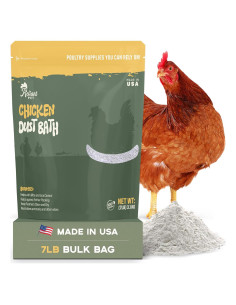 Baño de Polvo Natural para Pollos Reliant Pet 3.18 kg