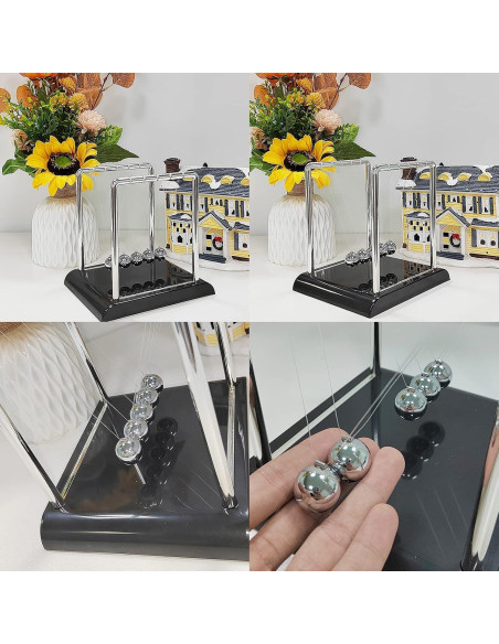 Péndulo de Newton BEWITU con 5 Bolas - Juguete Educativo