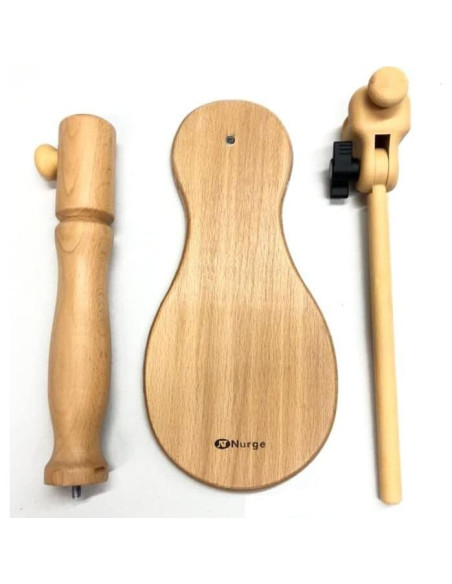 Soporte de Bordado Ajustable Nurge 190-1 Madera Natural Soporte de Bordado Ajustable Nurge 190-1 Madera Natural