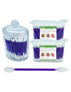 Bastoncillos de Algodón CGR 760pcs con Frasco Acrílico