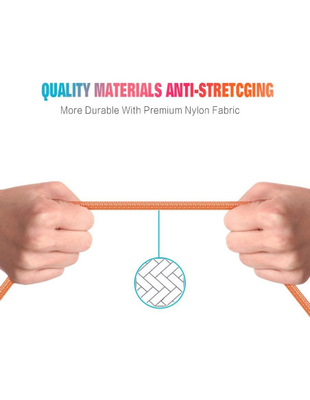 Cargador Lightning Exeric - Paquete de 3 Cables 1.83m Rápidos Cargador Lightning Exeric - Paquete de 3 Cables 1.83m Rápidos