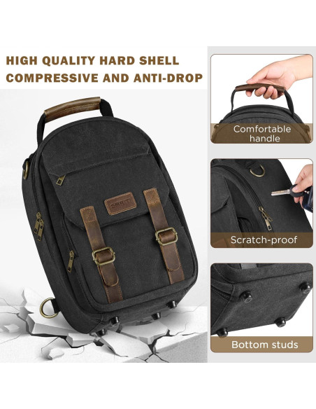 Funda Dura SMRITI para Cascos de VR y Accesorios - Negro