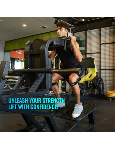 Soporte de Tendón Patelar Fit Geno - Faja Rodilla Ajustable Negro