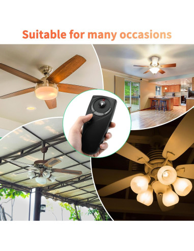 Control Remoto Inalámbrico para Ventilador de Techo Dunkive UC7083T