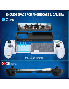 Controlador de Juegos Móvil Mocagen para iPhone/Android - Con Luz LED y Joysticks Mejorados 2