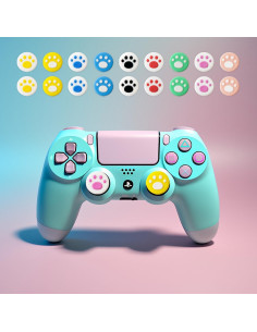 18 Tapas de Pulgar Silicona Yeconire para Joy-Con y Xbox 2