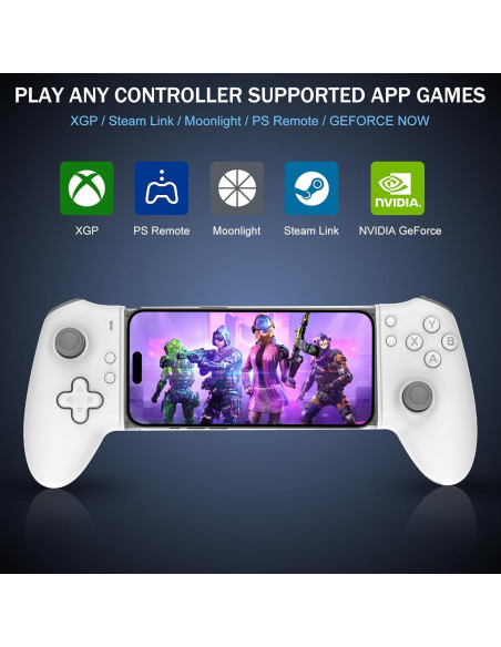 Controlador de Juegos Móvil G-STORY USB-C Bluetooth para Android