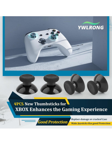 4 Joysticks Electromagnéticos TMR para Xbox One S/X YWLRONG