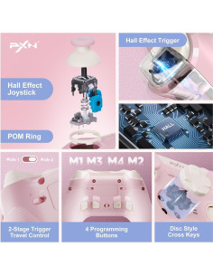 Controlador de Juegos Inalámbrico PXN P5 para PC y Switch 2