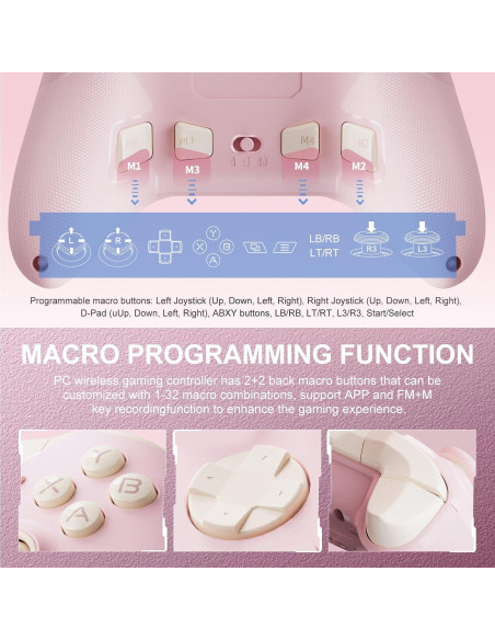 Controlador de Juegos Inalámbrico PXN P5 para PC y Switch