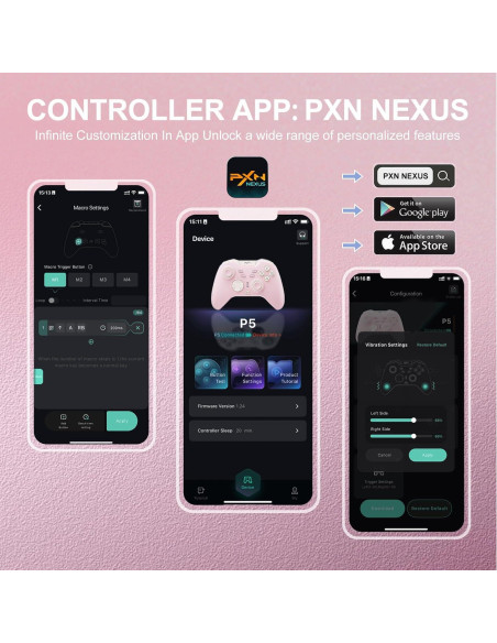 Controlador de Juegos Inalámbrico PXN P5 para PC y Switch