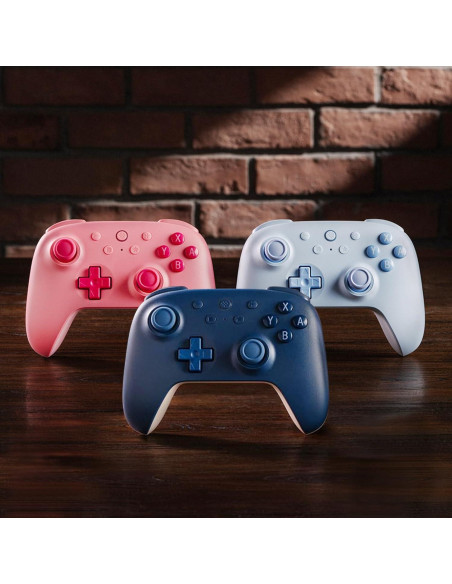 Controlador Bluetooth 8BitDo Rosa para Switch 2 y Switch