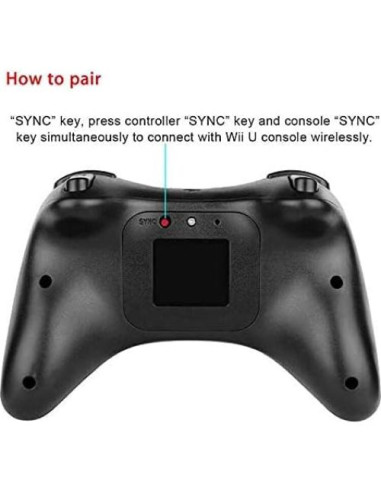 Joystick Inalámbrico Bluetooth SIBIONO para Nintendo Wii U