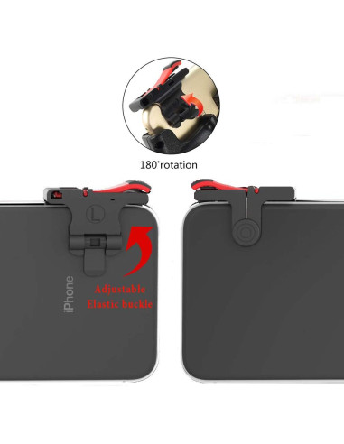 Controlador Móvil Newseego 3 en 1 para Juegos - Negro