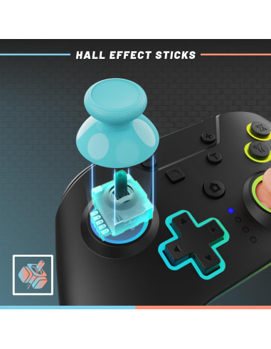 Controlador Pro Inalámbrico Hyperkin NuRival Armor 3 para Nintendo Switch