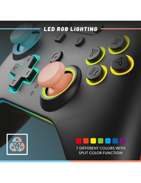 Controlador Pro Inalámbrico Hyperkin NuRival Armor 3 para Nintendo Switch