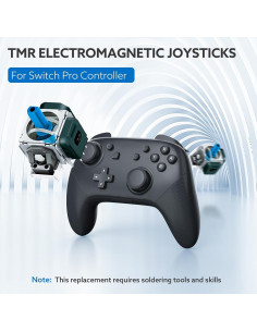 Reemplazo Joysticks Electromagnéticos TMR WeChip para Switch Pro 2