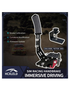Freno de Mano USB HCXLELD para Simuladores de Carreras