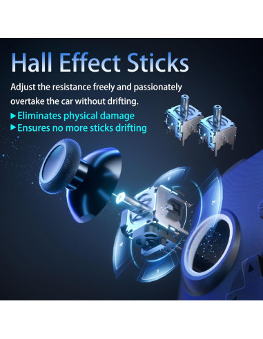 Controlador Inalámbrico YUYIU 2.4G para PC y Switch RGB