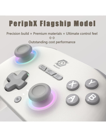 Controlador Inalámbrico PeriphX PX808 para PC y Consolas