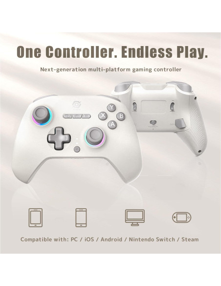 Controlador Inalámbrico PeriphX PX808 para PC y Consolas