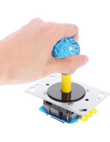Joystick de Reemplazo Hemoton con Bola de Cristal Multicolor - Compatible Consolas Retro