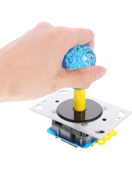 Joystick de Reemplazo Hemoton con Bola de Cristal Multicolor - Compatible Consolas Retro